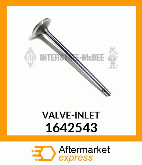 VALVE-INLET 1642543