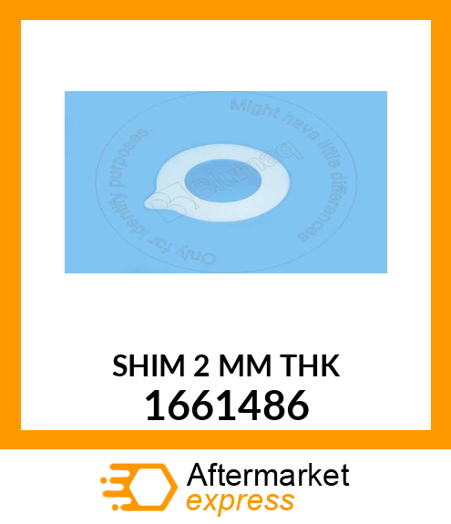 SHIM (2 MM THK) 1661486