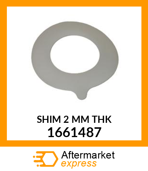 SHIM (2 MM THK) 1661487