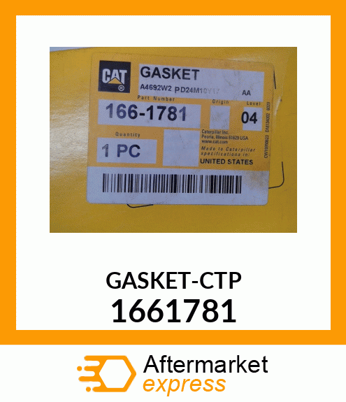 GASKET 1661781