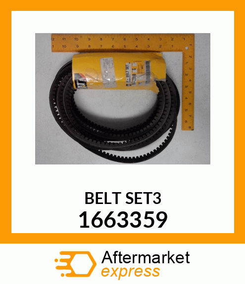 BELT SET (3) 1663359