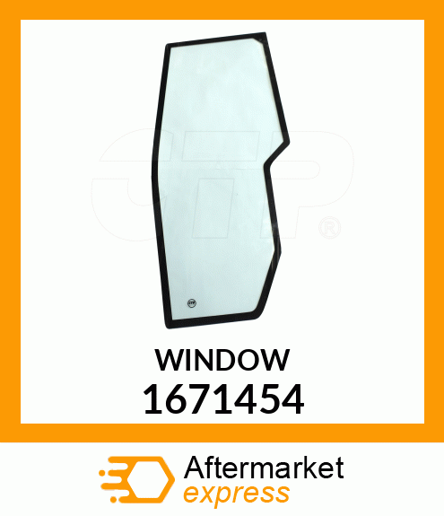 GLASS, LH DOOR 1671454