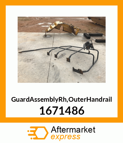 GuardAssemblyRh,OuterHandrail 1671486