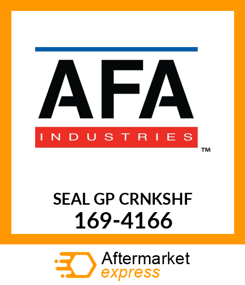 SEAL GP-CSHF 169-4166