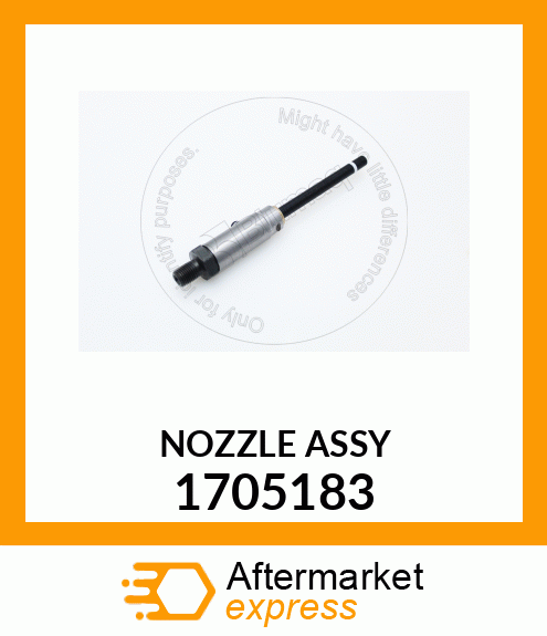 NOZZLE ASSY 1705183