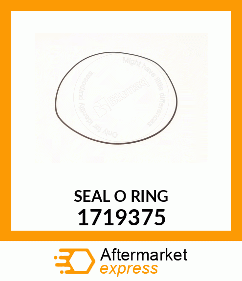 SEAL O RING 1719375