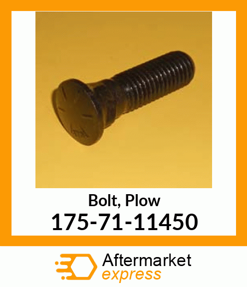 Bolt, Plow 175-71-11450