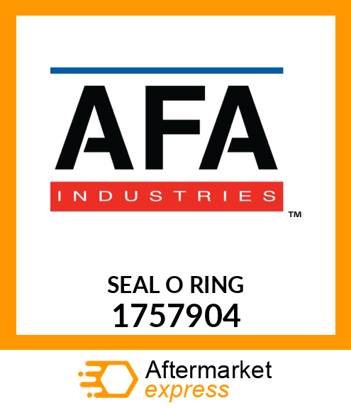 SEAL O RING 1757904