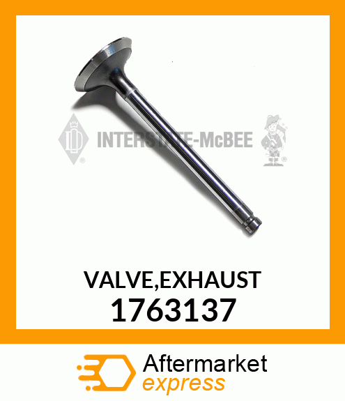 VALVE,EXHAUST 176-3137