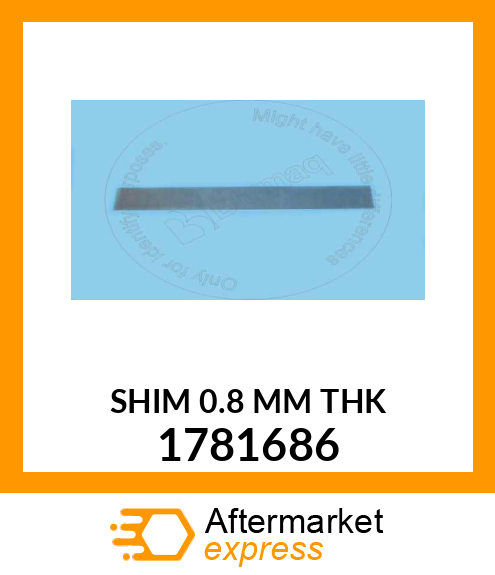 SHIM, BRACKET 1781686