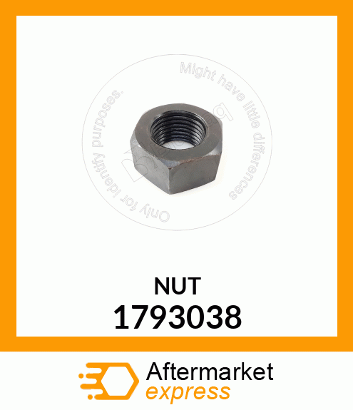 NUT, RECOIL 1793038