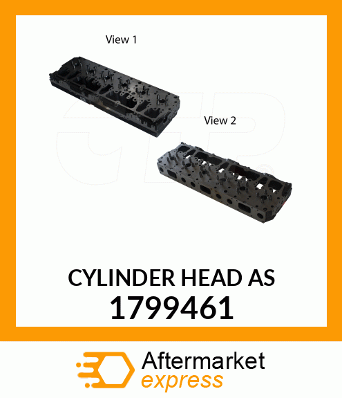 CYLINDER HEAD (BARE) C10, C12 1799461