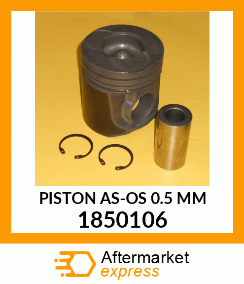 PISTON AS-(OS 0.5 MM) 1850106