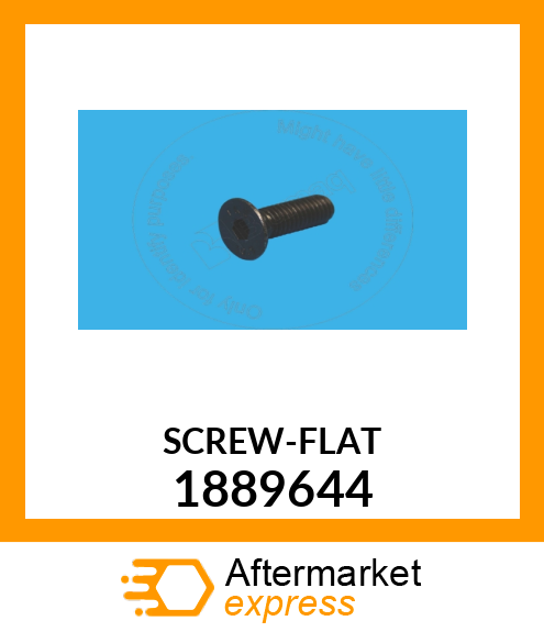 SCREW-FLAT 1889644