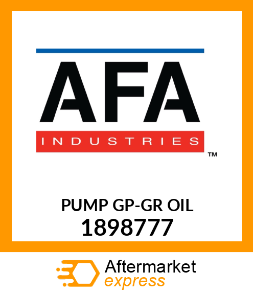 PUMP GP-GRTR 1898777