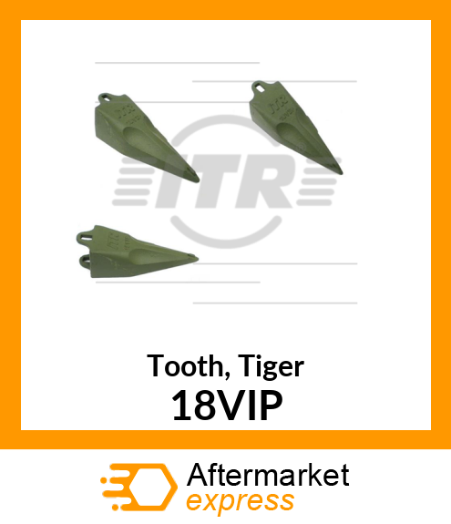 Tooth, Tiger 18VIP