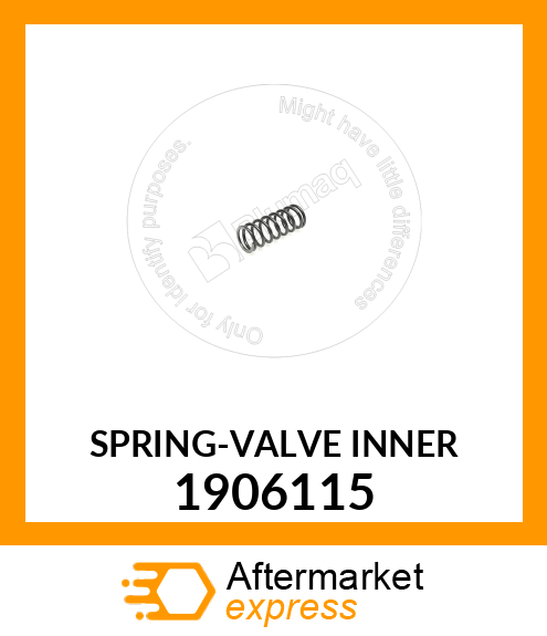 SPRING-VALVE 1906115