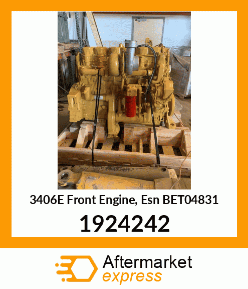 3406E Front Engine, Esn BET04831 1924242