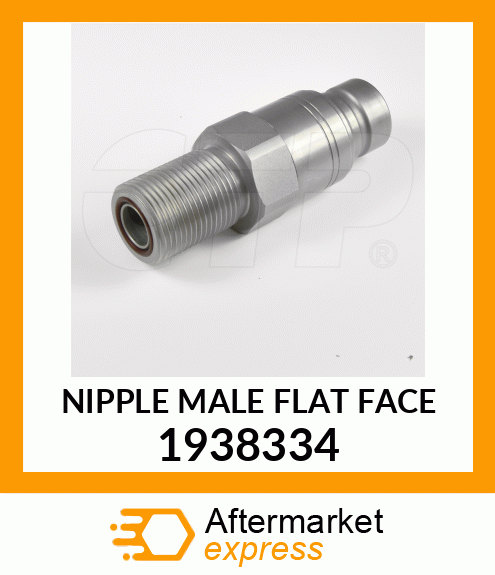 NIPPLE (M) FLAT FACE COUP 1938334