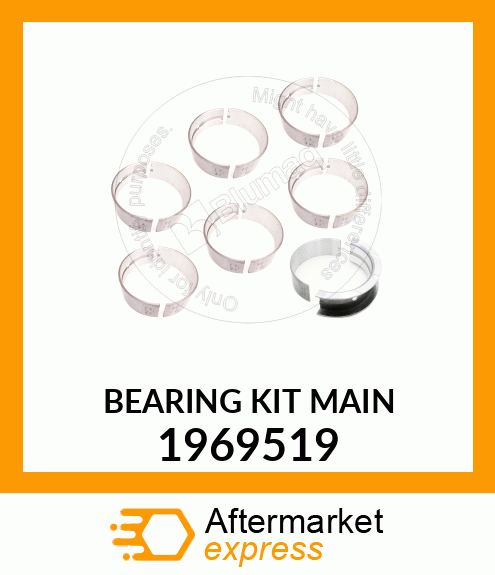 BEARING KT-M INCLUDES 6 - 1077 1969519