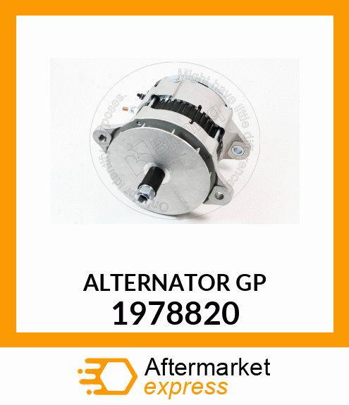 ALTERNATOR G 1978820