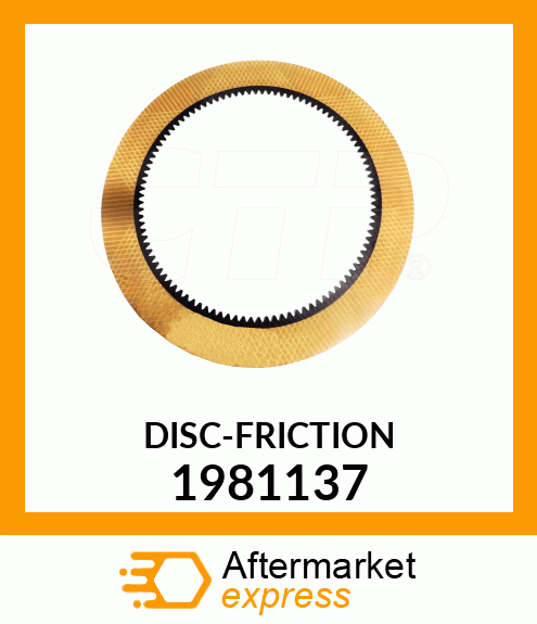 DISC - FRICTION 1981137