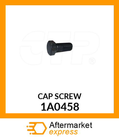 CAP SCREW 1A0458