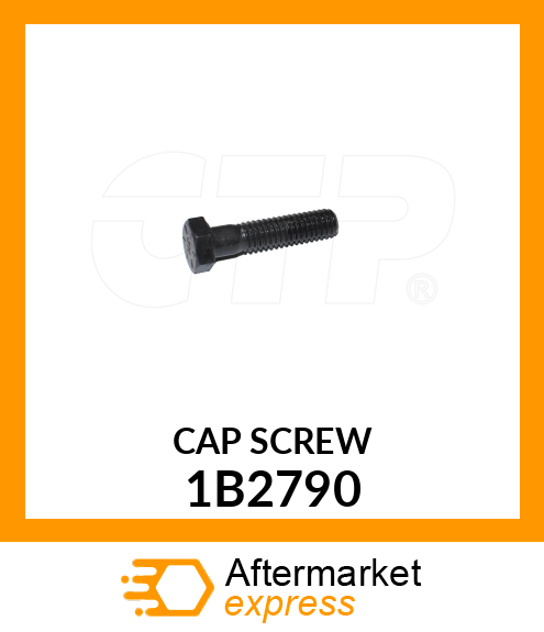 CAP SCREW 1B2790