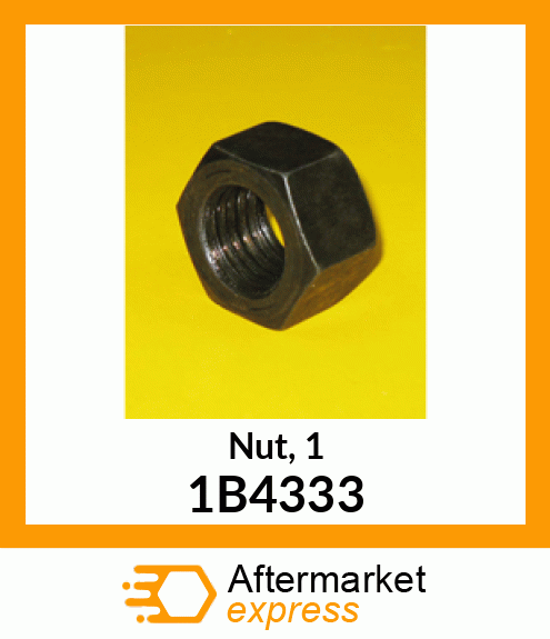 PLOW NUT - 1" - (8*55/64" UNC HEX) 1B4333