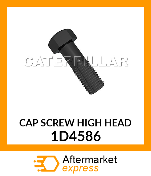 CAP SCREW 1D4586