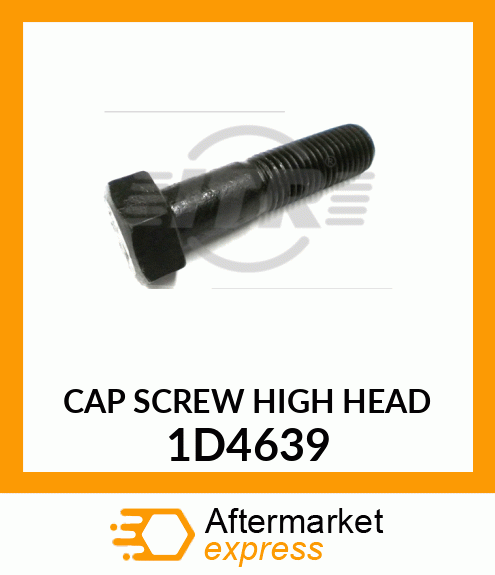 CAP SCREW 1D4639