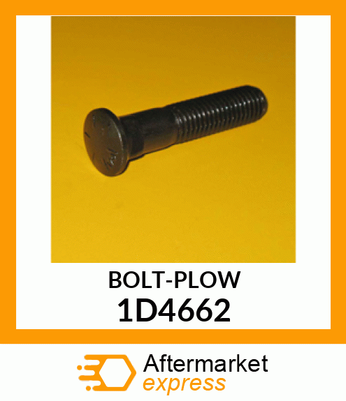 PLOW BOLT - 5/8X3 UNC (NUT 4K0367) 1D4662