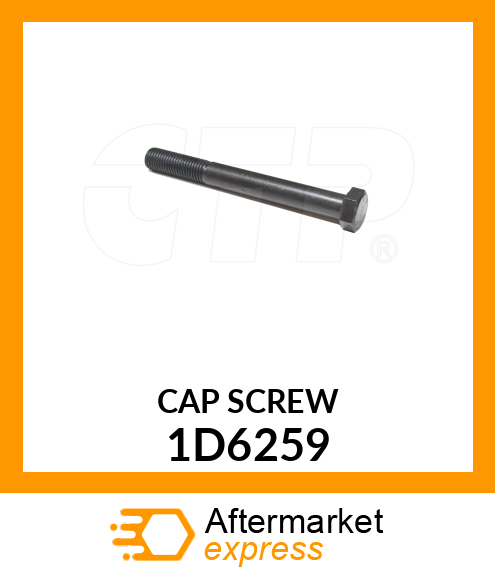 CAPSCREW 1D6259