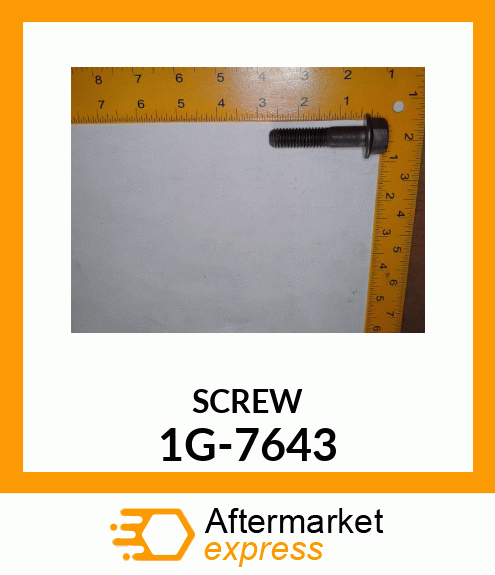 SCREW 1G-7643