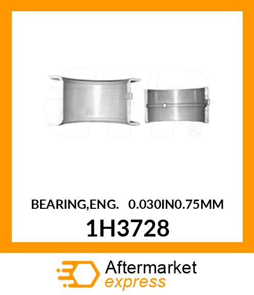 BEARING,ENG. 0.030IN=0. 1H3728