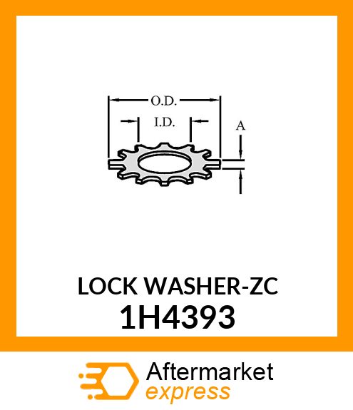 LOCK WASHER-ZC 1H4393