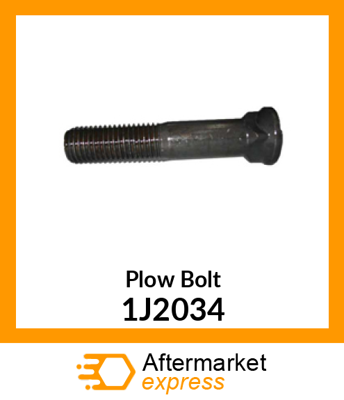 Plow Bolt 1J2034