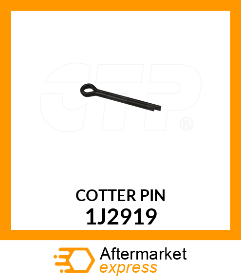 COTTER PIN 1J2919