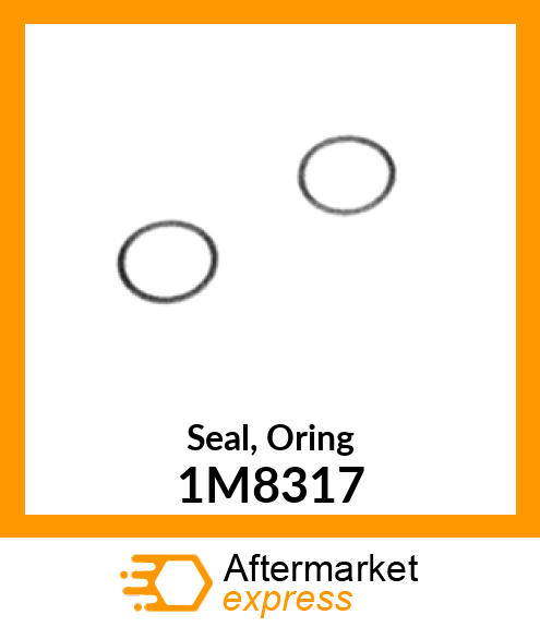 Seal, O'ring 1M8317