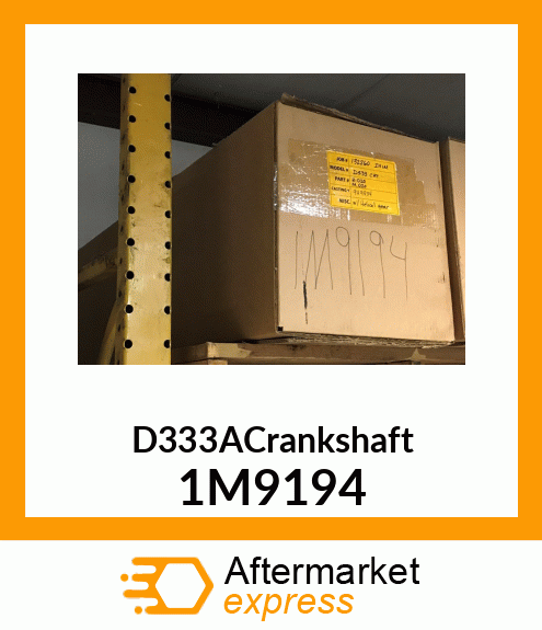 D333ACrankshaft 1M9194