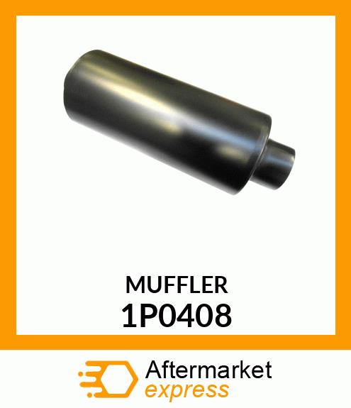 MUFFLER 1P0408