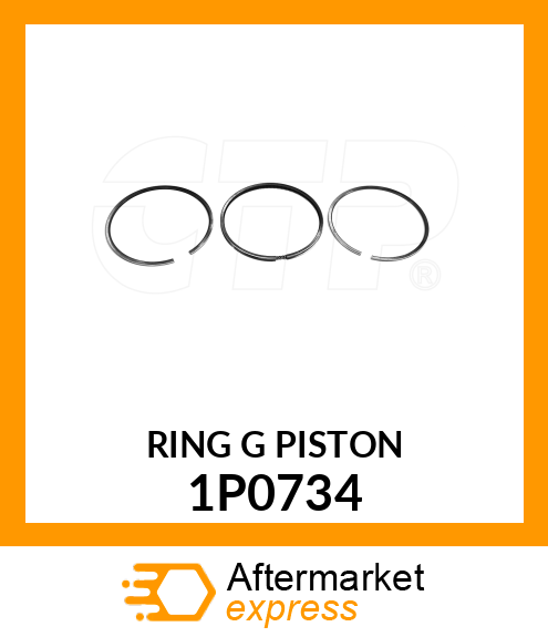 RING SET-PISTON 1P0734