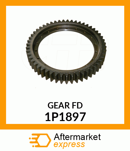 GEAR, BULL FINAL DRIVE 1P1897