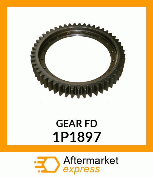 GEAR, BULL FINAL DRIVE 1P1897