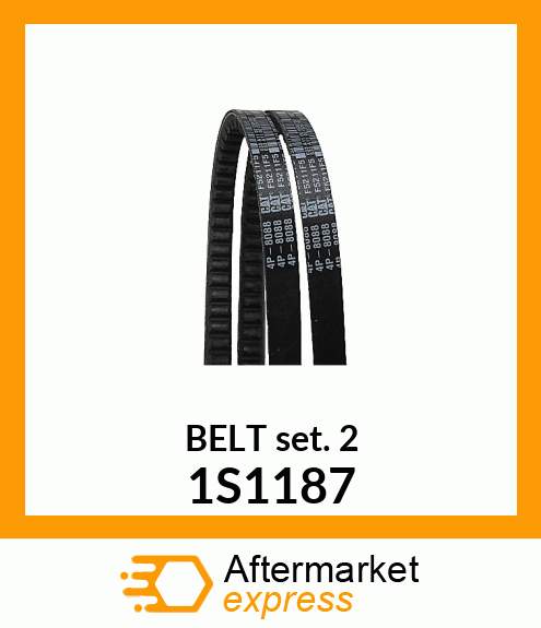 BELT SET 1S1187