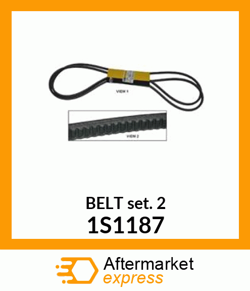 BELT SET 1S1187