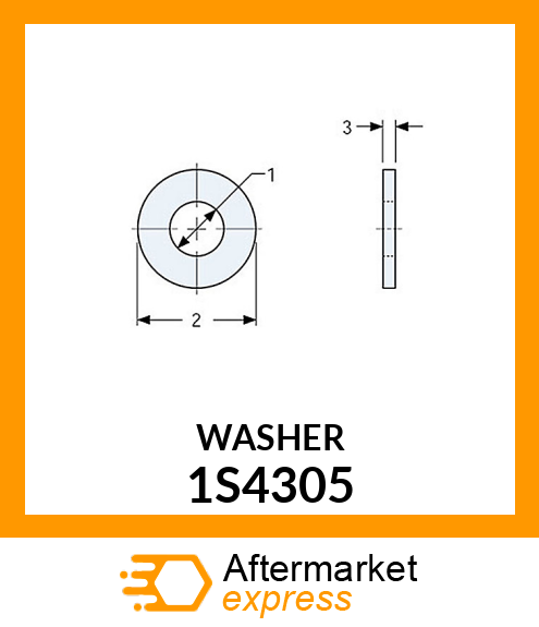 WASHER 1S4305