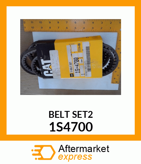 V-BELT SET 1S4700