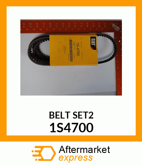 V-BELT SET 1S4700