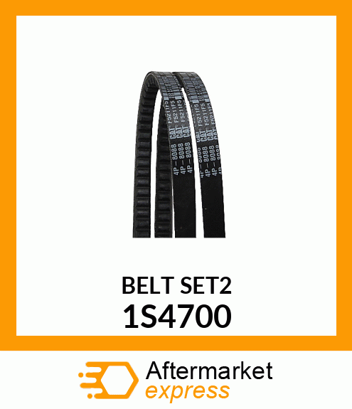 V-BELT SET 1S4700